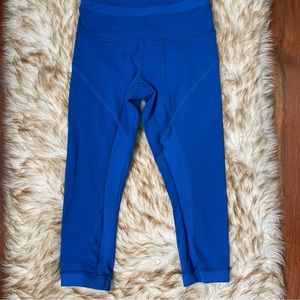 Lululemon tight stuff high rise crop